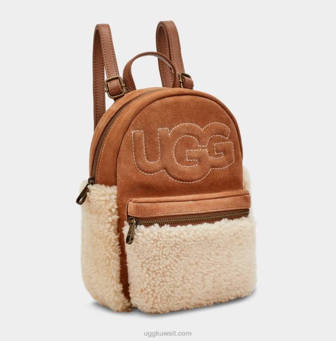 حقيبة ظهر صغيرة من dannie ii كستناء نحيف UGG 08HB166