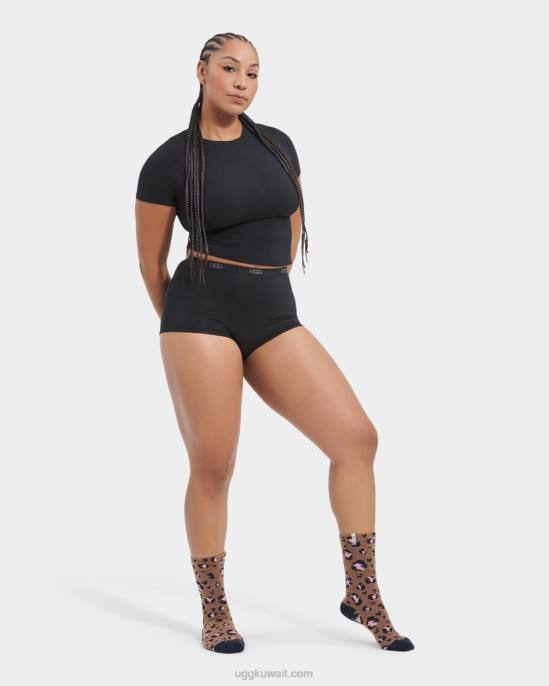 desiray صفيق الصبي القصير أسود نحيف UGG 08HB946