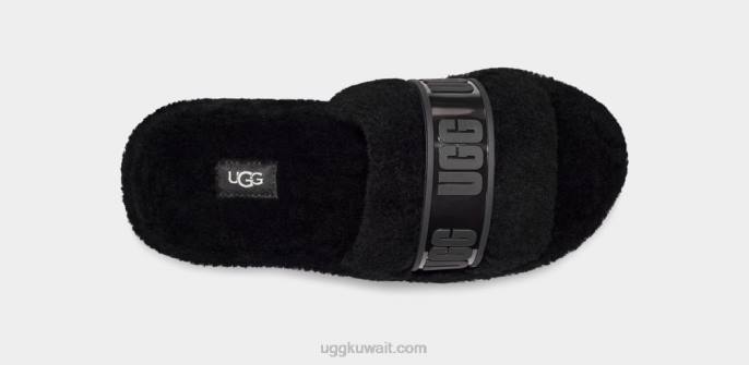 fluffita واضح أسود نحيف UGG 08HB734