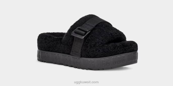 fluffita أسود نحيف UGG 08HB836