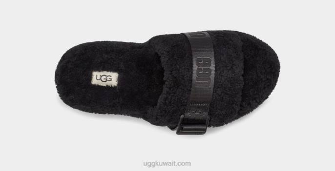 fluffita أسود نحيف UGG 08HB836
