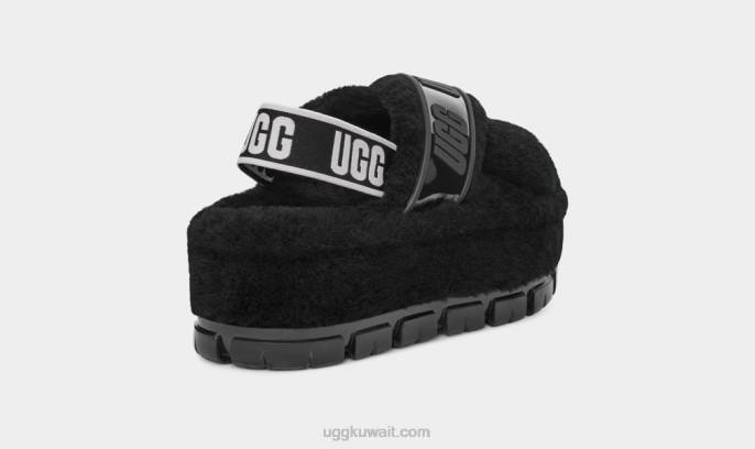 fuzzita واضح أسود نحيف UGG 08HB731