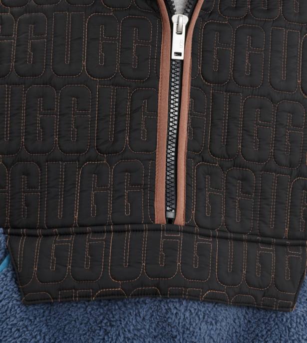 iggy sherpa كنزة صوفية نصف مضغوطة متعدد الأعاصير رجال UGG 08HB275