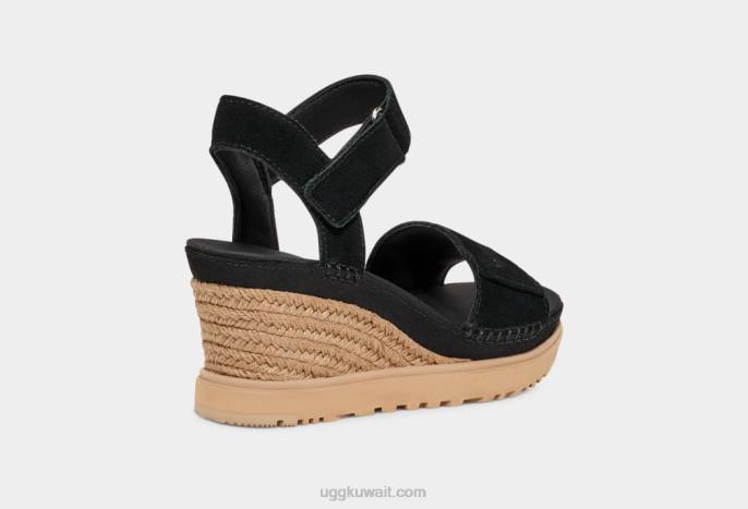 حزام ileana أسود نحيف UGG 08HB559
