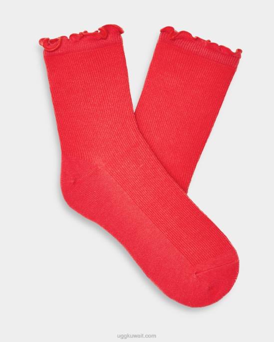 karsyn حافة جورب الخس الوردي فلامنغو نحيف UGG 08HB387