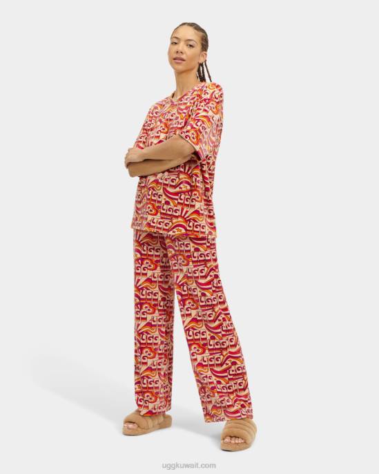 أعلى kinslee نانتوكيت المرجان الأخدود نحيف UGG 08HB84