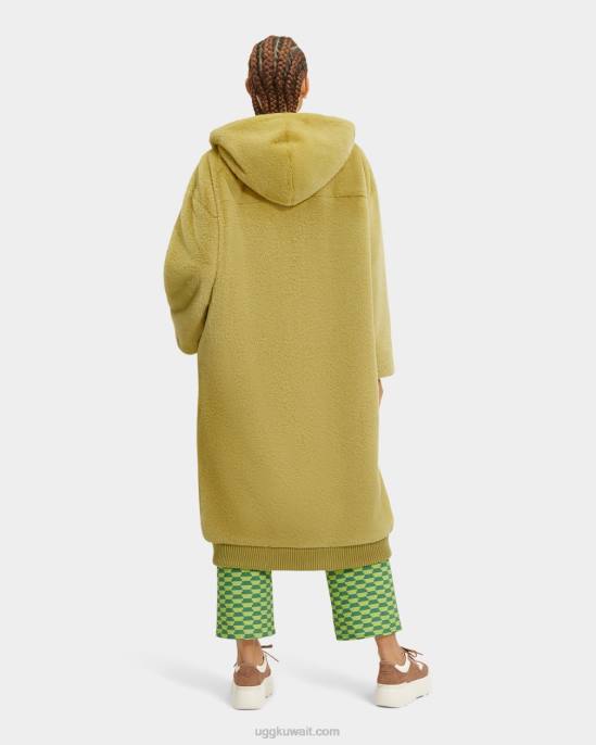 معطف فرو صناعي كبير الحجم من koko استمتع نحيف UGG 08HB1273