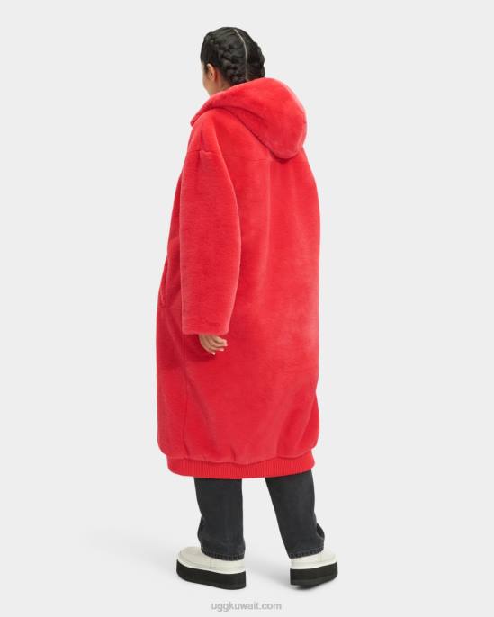 معطف فرو صناعي كبير الحجم من koko يشعل نحيف UGG 08HB1274