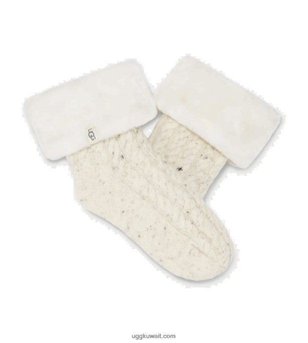 lita الصوف اصطف جورب طبيعي نحيف UGG 08HB766