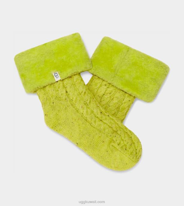 lita الصوف اصطف جورب مفتاح الجير نحيف UGG 08HB768
