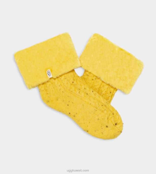 lita الصوف اصطف جورب الكناري نحيف UGG 08HB772