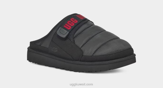 الكثبان الرملية الانزلاق على lta أسود / أحمر سامبا رجال UGG 08HB1564