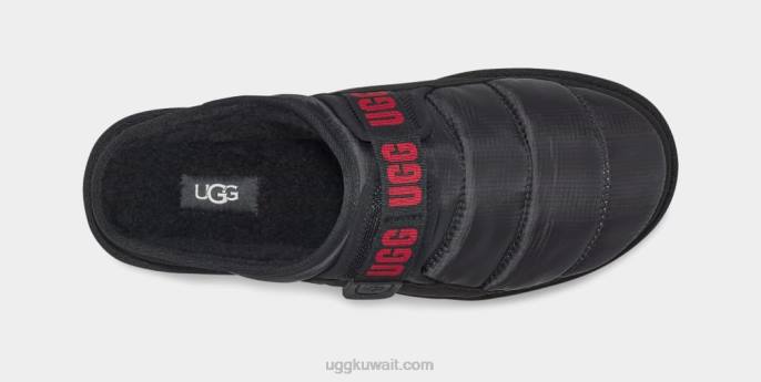 الكثبان الرملية الانزلاق على lta أسود / أحمر سامبا رجال UGG 08HB1564