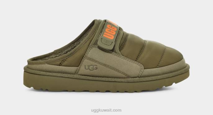 الكثبان الرملية الانزلاق على lta طحلب أخضر / برتقالي رجال UGG 08HB1566