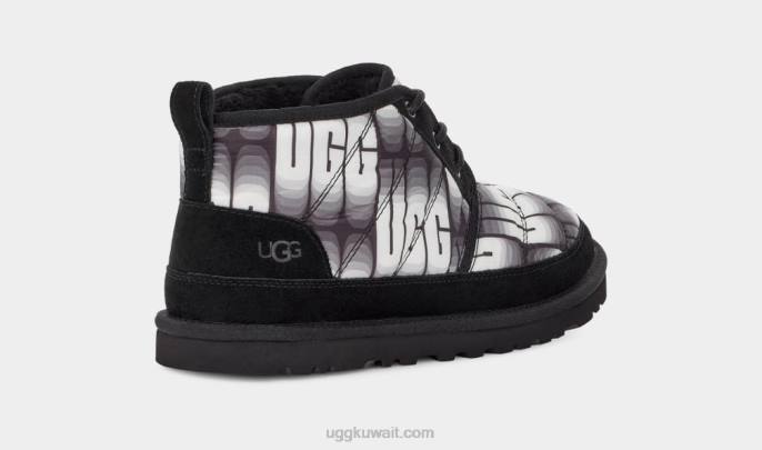 الطول الموجي نيوميل lta أسود / أبيض رجال UGG 08HB2314