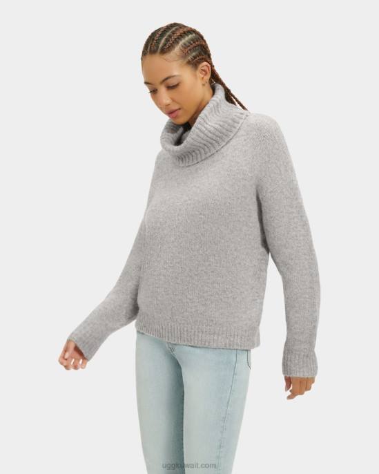 سترة lylah rollneck هيذر رمادي نحيف UGG 08HB91