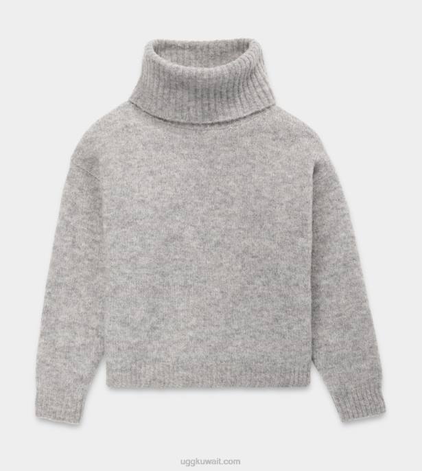سترة lylah rollneck هيذر رمادي نحيف UGG 08HB91