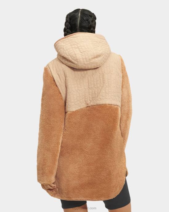 سترة شيربا النايلون makayla أولونغ نحيف UGG 08HB86