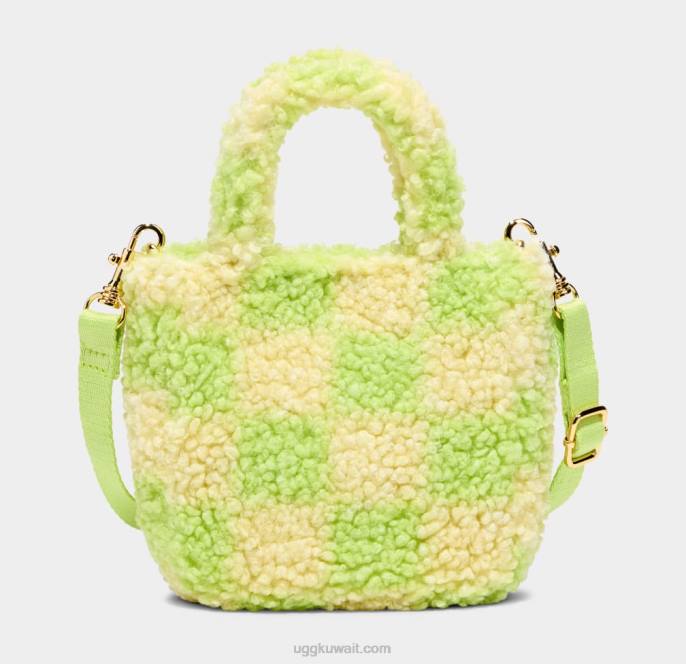 حقيبة صغيرة maribel sherpa قرص العسل / أخضر نابض بالحياة نحيف UGG 08HB145