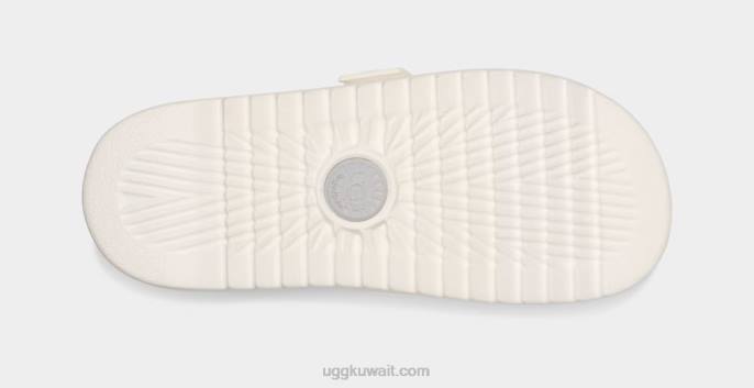 شريحة حزام maxxer أبيض رجال UGG 08HB1458