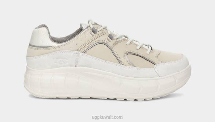 طقس منخفض غربي أبيض / ختم nubuck رجال UGG 08HB234