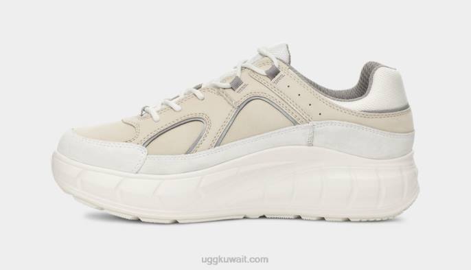 طقس منخفض غربي أبيض / ختم nubuck رجال UGG 08HB234