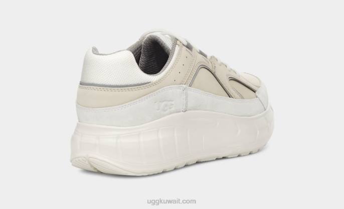 طقس منخفض غربي أبيض / ختم nubuck رجال UGG 08HB234