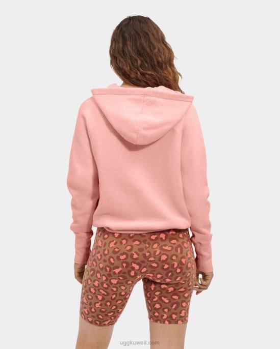 oaklynn هوديي بسحاب كامل العقيق الوردي نحيف UGG 08HB102