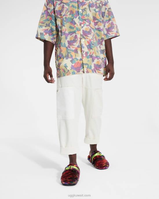 زغب عليه pixelate أسود رجال UGG 08HB230