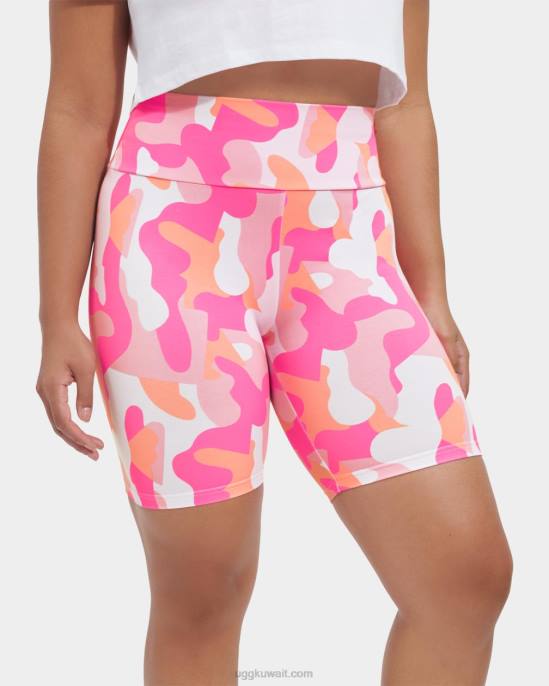 rilynn راكب الدراجة النارية التمويه القصير وردي فاتح camopop نحيف UGG 08HB2052