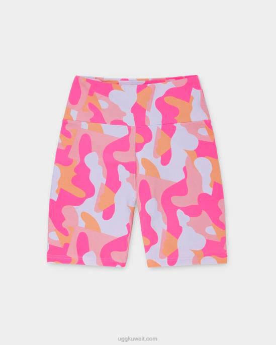 rilynn راكب الدراجة النارية التمويه القصير وردي فاتح camopop نحيف UGG 08HB2052