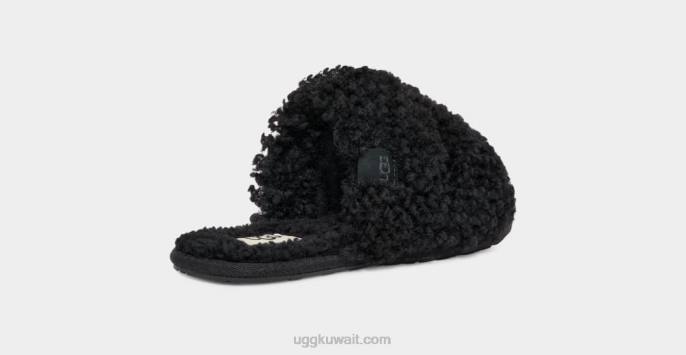 ماكسي مجعد scuffetta أسود نحيف UGG 08HB680