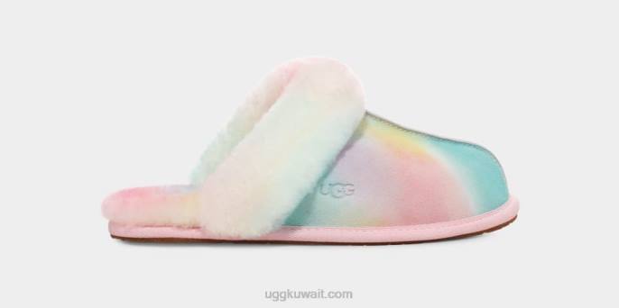 scuffette ii الألوان المائية مزيج قوس قزح نحيف UGG 08HB351