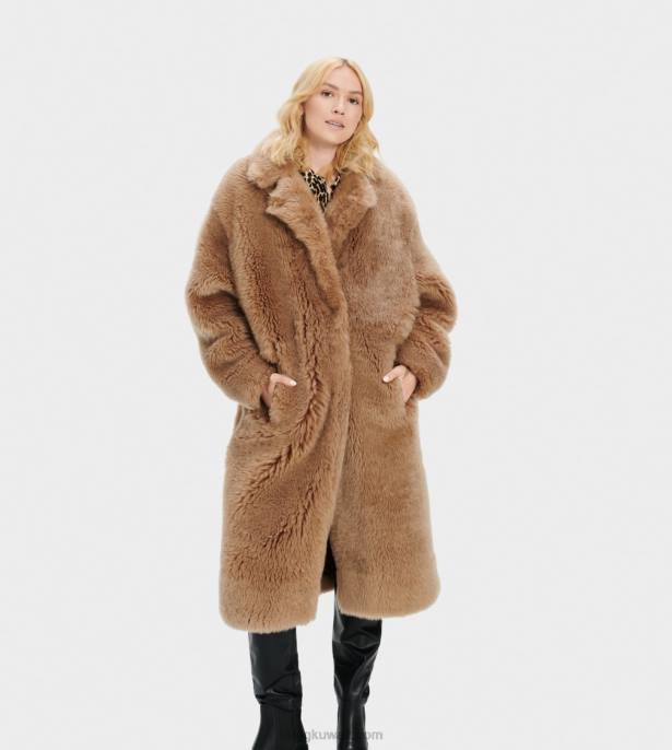 معطف طويل shearling esme أمفورا نحيف UGG 08HB1173