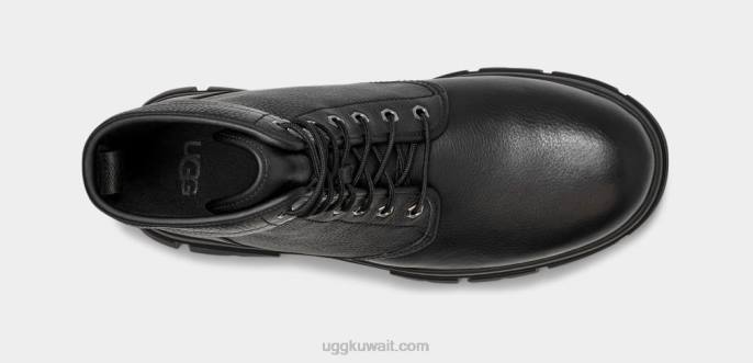 التمهيد خدمة skyview جلد أسود رجال UGG 08HB216