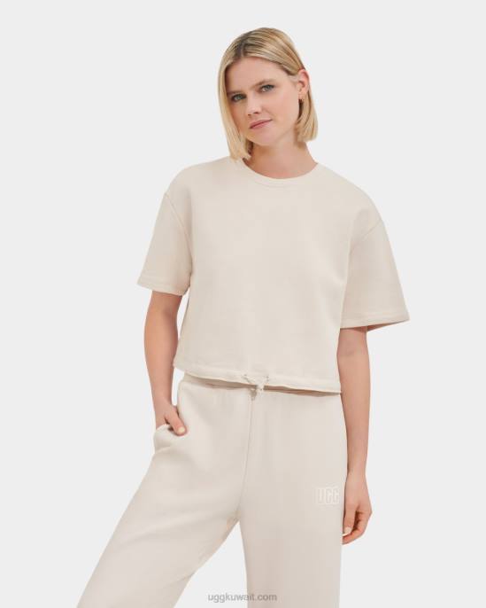 أعلى قصيرة الأكمام teagin العتيقة نحيف UGG 08HB2152