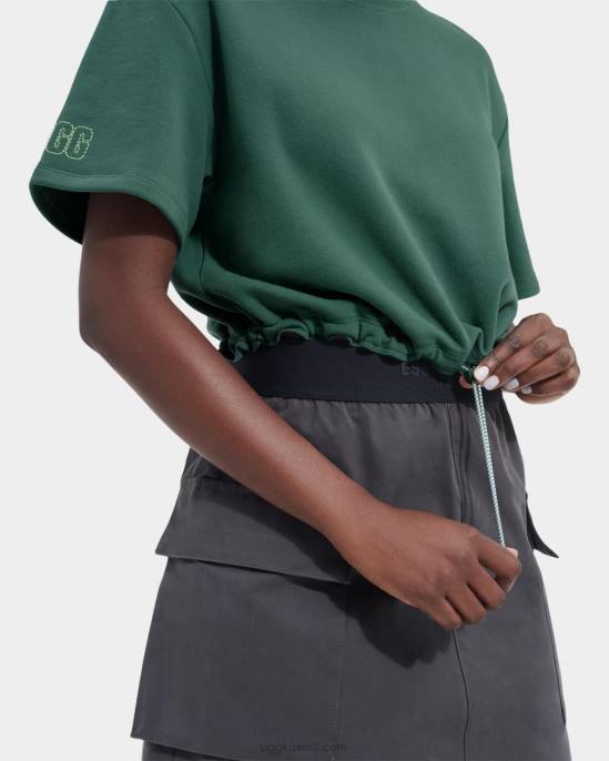 أعلى قصيرة الأكمام teagin الأطلسي نحيف UGG 08HB2153