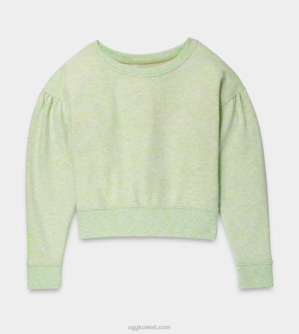 مزيج tenley crewneck مزيج النيون الأخضر نحيف UGG 08HB1136