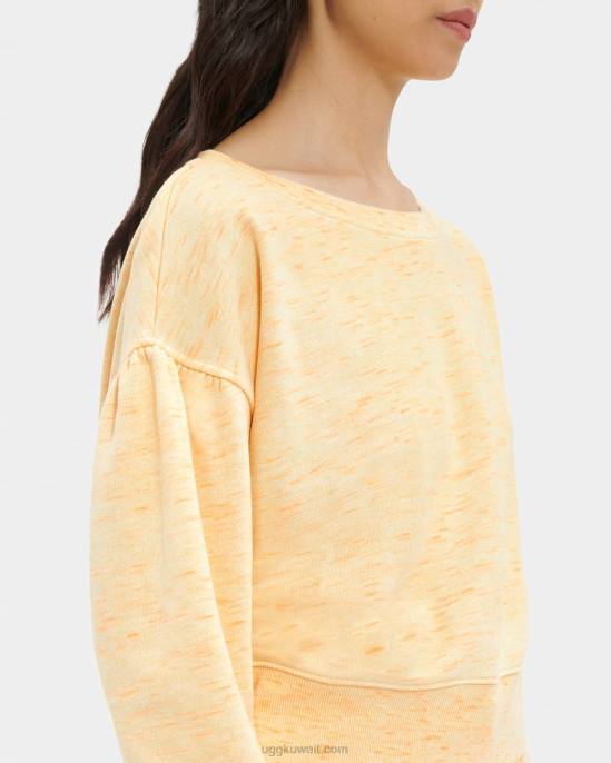 مزيج tenley crewneck مزيج النيون الأصفر نحيف UGG 08HB1138