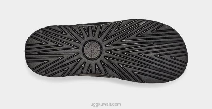 شريحة wainscott جلد أسود رجال UGG 08HB2302