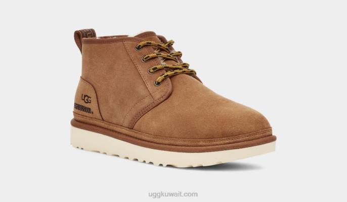 x حي نيوميل كستناء رجال UGG 08HB209