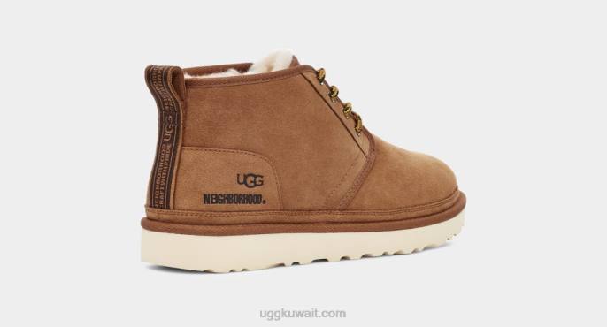 x حي نيوميل كستناء رجال UGG 08HB209