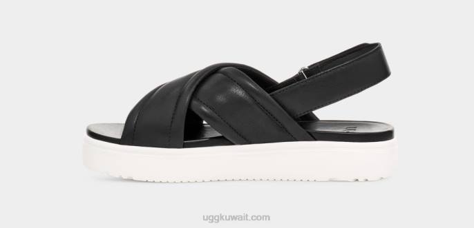 zayne slingback جلد أسود نحيف UGG 08HB541