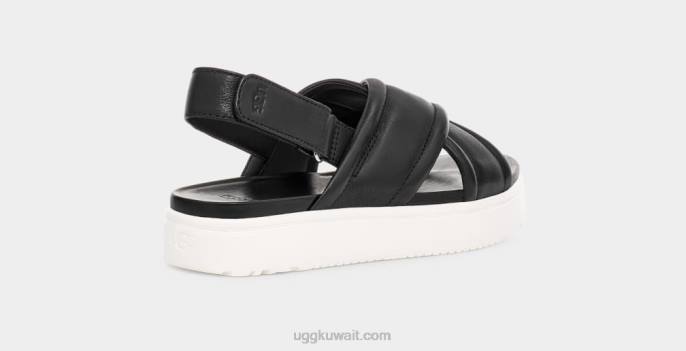 zayne slingback جلد أسود نحيف UGG 08HB541